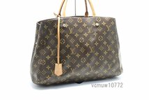 近年モデル希少美中古■LOUIS VUITTON モノグラム モンテーニュGM レザー ハンドバッグ ルイヴィトン■0307nb768-4_画像4