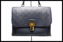 近年モデル希少美中古■LOUIS VUITTON モノグラムアンプラント マリニャン レザー ハンドバッグ ルイヴィトン■1102ss325-9K_画像1