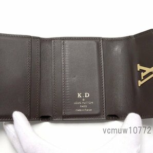 RFIDタグ近年希少美中古■LOUIS VUITTON トリヨン ポルトフォイユカプシーヌXS レザー 3つ折り財布 ルイヴィトン■0314sn22694の画像4