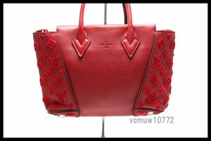 近年モデル希少美中古■LOUIS VUITTON モノグラムヴェルール トートw BB レザー ハンドバッグ ルイヴィトン■0321ca22026