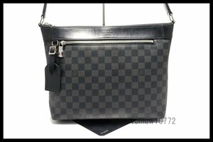 近年モデル希少美中古■LOUIS VUITTON ダミエグラフィット ミックPM レザー ショルダーバッグ ルイヴィトン■0321ba291-4D