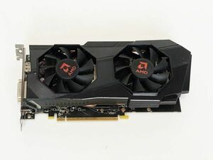 彡1590ｇ【中古】 AMD RX 570 4GB 出力端子あり ビデオカード GPU グラフィックボード ゲーミング マイニング