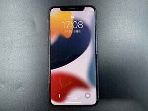 ※全国送料無料※【美品】Apple iPhone X MQA82CH/A 256GB スペースグレイ バッテリー80％ SIMロックなし