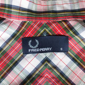 【FRED PERRY】フレッドペリー 半袖シャツ Sの画像3