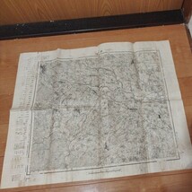 古地図　高崎　昭和2年　群馬県高崎市　検） 戦前明治大正古書和書古文書古本OE_画像1