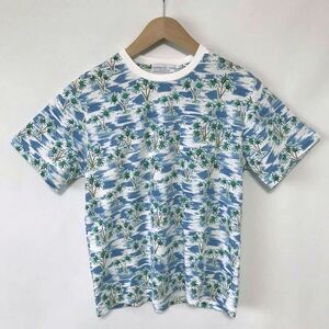 CIAO PANIC TYPYチャオパニック ティピー☆椰子の木柄半袖 Tシャツ/左胸ポケット付き/サイズS
