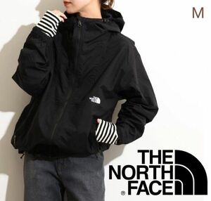 未使用【THE NORTH FACE/ ザ ノースフェイス】 マウンテンパーカー コンパクトジャケット ブラック Mサイズ