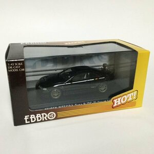 絶版 HONDA MUGEN INTEGRA TYPE-R BLACK 43310 EBBRO 1/43 ホンダ 無限インテグラ タイプＲ ブラック