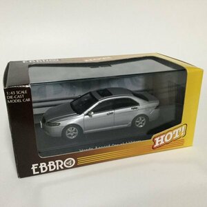 絶版 HONDA ACCORD SATIN SILVER.M 43426 EBBRO 1/43 ホンダ アコード セダン シルバー