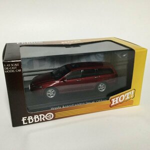 絶版 HONDA ACCORD WAGON ROYAL RUBY RED.P 43430 EBBRO 1/43 ホンダ アコード ワゴン ルビーレッドパール