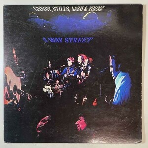 37123★良盤【日本盤】 Crosby Stills Nash & Young / 4 Way Street ※サイン色紙付 ・２枚組