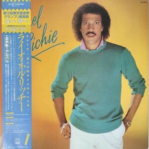 42975★美盤【日本盤】 LIONEL RICHIE / ライオネル・リッチー ※帯付き