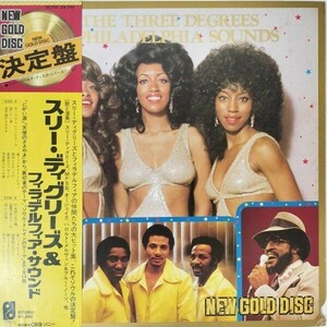 42982【日本盤】 THE THREE DEGREES / THE THREE DEGREES & PHILADELPHIA SOUNDS ※帯付き