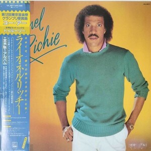 42987【日本盤】 LIONEL RICHIE / ライオネル・リッチー ※帯付き*反り有