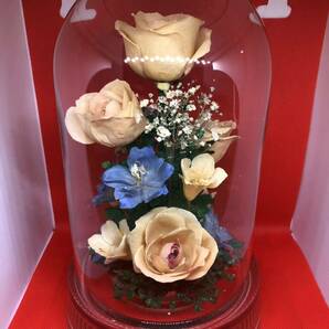 春のレンデフロール祭り#第1弾Reine De Fleur社製24cmガラスドーム薔薇、他1点の画像3