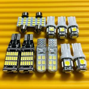 お買い得◇11個セット!タントカスタム L375S/L375/L385/L385S 明るい！T10 LED 室内灯 バックランプ ナンバー灯 ルームランプ ダイハツ