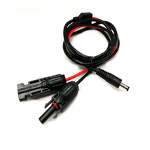 MC4型コネクター DC 5.5mm x 2.1mm 長さ1.5m ソーラーパネル充電ケーブル_画像2