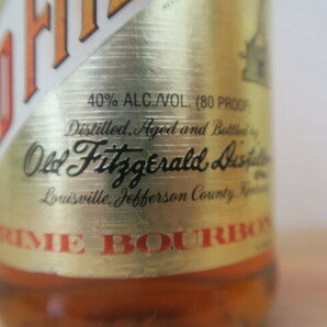 古酒 未開栓 超希少 OLD FITZGERALD オールドフィッツジェラルド バーボン ウイスキーPrime Bourbon 旧ラベル 旧ボトル 750ml 40%の画像6