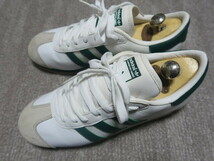 美品 名作 超希少! 13製 adidas COUNTORY II 25.5cm 白緑 G95057 / アディダス カントリー ホワイト×グリーン _画像1