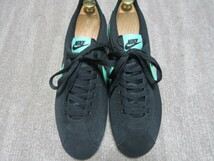 NIKE CLASSIC CORTEZ NYLON US10 28cm 532487-030 BLACK GREEN GLOW ナイキ クラシック コルテッツ ナイロン ブラック TIFFANY_画像5