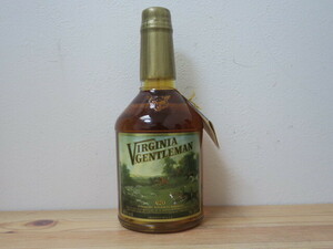 未開栓★超希少終売品 Virginia Gentleman Straight Bourbon Whiskey バージニアジェントルマン バーボン ウイスキー 700ml 45% 90PROOF