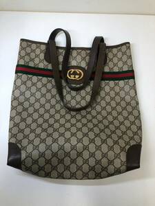 1-240201-889　GUCCI　GGスプリーム　トートバッグ　002.904.0131