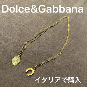 Dolce&Gabbana 金メッキ ネックレス Made In Italy