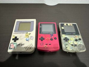 ゲームボーイ まとめ ゲームボーイカラー Nintendo 任天堂 ニンテンドー GAME BOY COLOR 動作未確認 ジャンク DMG-01 CGB-001