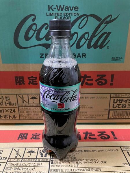 コカコーラゼロ　クリエーションズ　k-wave 500ml 1ケース24本