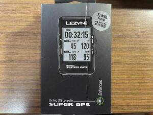 美品 美品 Lezyne サイクルコンピューター Super GPS