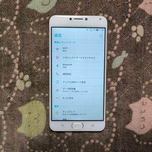 美品　5.5インチ　Zenfone4 MAX Pro箱付＆送料込み！ ZC554KL SIMフリー