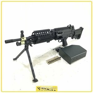 8950】同梱不可 訳あり A&K製 FN Mk46 MINIMI LMG フルメタル電動ガン マーク46 ミニミ 取説なし