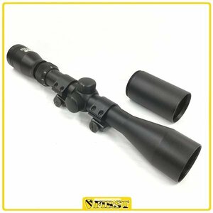 9015】mojji ライフルスコープ 3-9x40 マウントリング付き