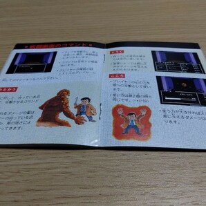 説明書のみ スウィートホーム カプコン ファミリーコンピュータ ファミコンソフト レトロゲーム カセット 1989年 伊丹十三 黒沢清の画像4