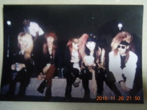 X JAPAN ブロマイド 写真 36 / X時代 YOSHIKI TOSHI Toshl HIDE PATA TAJI