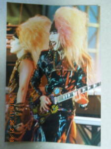 TOSHI Toshl HIDE 写真 ブロマイド ⑥ / X JAPAN