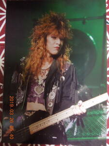 TAIJI 写真 ブロマイド 68 / X JAPAN