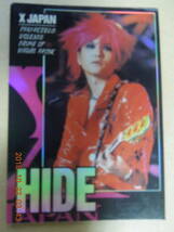 No.010 ： X JAPAN / HIDE / SPキラカード レア / Trading Collection Card トレーディングコレクションカード_画像1