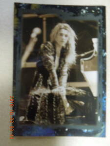 No.016 ： X JAPAN / YOSHIKI/ Trading Collection Card トレーディングコレクションカード