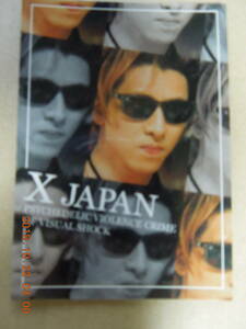 No.043 ： X JAPAN / YOSHIKI / Trading Collection Card トレーディングコレクションカード