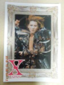 No.070 ： X JAPAN / YOSHIKI / Trading Collection Card トレーディングコレクションカード