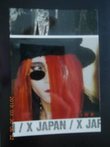 No.102 ： X JAPAN / HIDE YOSHIKI TOSHI Toshl PATA / Trading Collection Card トレーディングコレクションカード