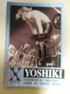 No.103 ： X JAPAN / YOSHIKI / Trading Collection Card トレーディングコレクションカード