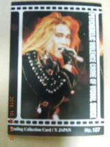 No.107 ： X JAPAN / TOSHI Toshl / Trading Collection Card トレーディングコレクションカード_画像2