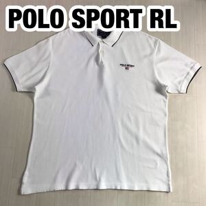 POLO SPORT RALPH LAUREN ポロスポーツ ラルフローレン 半袖ポロシャツ L ホワイト