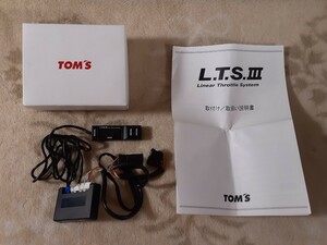 TOM'S トムス 電子スロットルコントローラ L.T.S.Ⅲ LTS3 タイプG1 22037-TS003 取説/箱付美品 送料520円～