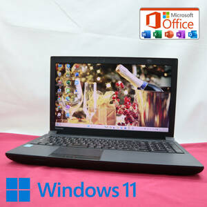 ★超美品 高性能4世代i5！320GB★B554/M Core i5-4210M Win11 Microsoft Office 2019 Home&Business 中古品 ノートPC★P65720