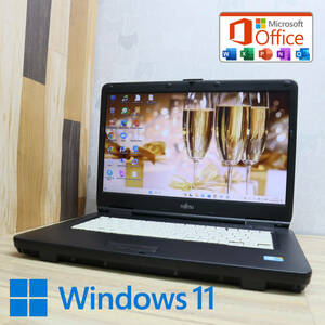 ★美品 高性能i3！500GB★A550/A Core i3-M350 Win11 MS Office 中古品 ノートPC★P67943