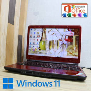 ★美品 高性能i3！500GB★LaVie LL550W Core i3-M330 Win11 MS Office 中古品 ノートPC★P67963