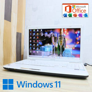 ★美品 高性能i5！500GB★T350 Core i5-M480 Win11 MS Office 中古品 ノートPC★P67893